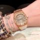 Clone Audemars Piguet Royal Oak Ladies Watches Rose Gold Diamond Bezel (9)_th.jpg